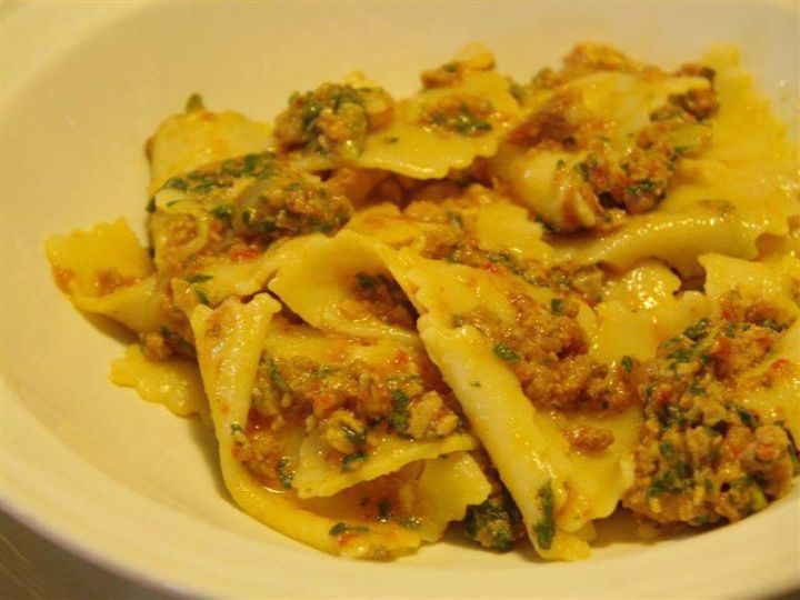 Travel tips image about: Pasta Tordellata tipica Versiliese